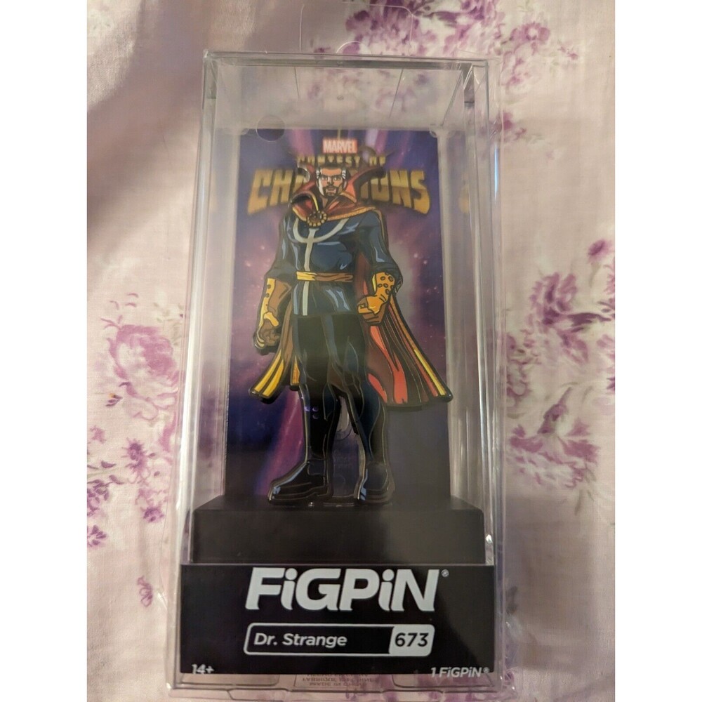 FiGPiN #673- Dr. Strange - Marvel Contest Of Champions -  Fig Pin 673 NIB Doctor